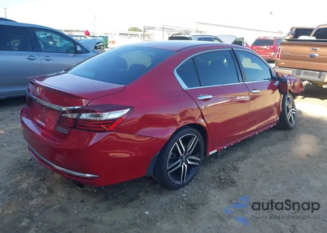 2017 Honda Accord Sport Se z USA, uszkodzony, nr VIN 1HGCR2F1XHA156374